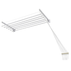 Varal de Parede Aço 1,20M Prático Secalux