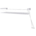 Varal de Parede Aço 1,40M Prático Secalux