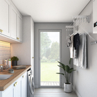 Varal de Parede Aço 1,40M Prático Secalux