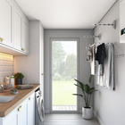 Varal de Parede Aço 1M Innovar Maxeb