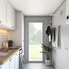 Varal de Parede Alumínio 1,5M Maxeb