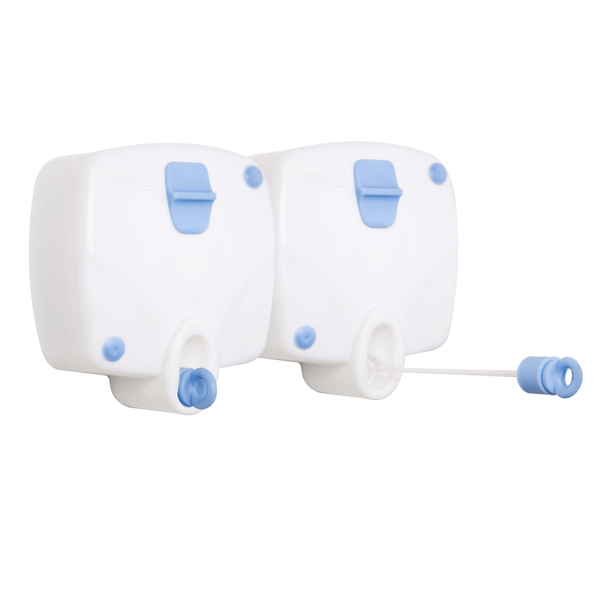 Varal de Parede Corda Branco 5M Rotoflex 2 Secalux