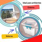 Varal De Parede Crippa Retrátil Mágico Móvel Porta Toalha Max