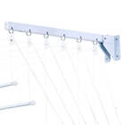 Varal De Parede Prático Com Varetas Individuais Varal De Teto