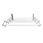 Varal De Parede Retrátil Aço Sanfonado - 60cm