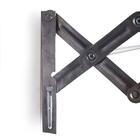 Varal De Parede Retrátil Alumínio Sanfonado 1,00m Mor