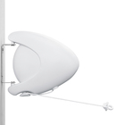 Varal de Parede Retrátil para Fixar 15m Branco Ordene