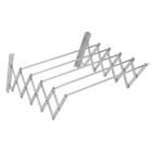 Varal De Parede Sanfonado Retratil Suporte Roupas Toalha Mult