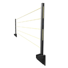 Varal De Roupa Para Parede Ou Muro Retrátil Preto