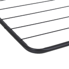 Varal de Teto Aço Preto 2x56x120cm Maxeb