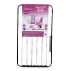 Varal de Teto Aço Preto 4x100x56cm Mônaco Secalux