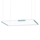 Varal de Teto Aço 56x120cm Mônaco Secalux