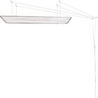 Varal De Teto Alumínio 1,20m Mor