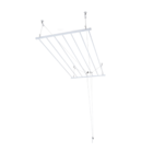 Varal De Teto Tradicional 130cm X 10 Varetas - Em Alumínio Br