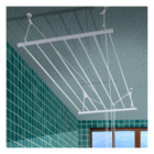 Varal De Teto Tradicional 140cm X 07 Varetas - Em Alumínio Br