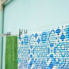 Varal Dobrável Articulável Basculante De Parede Muro - Branco