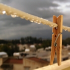 Varal Em Aço Com Revestimento Em Pvc 10m Metros + 12 Prendedo