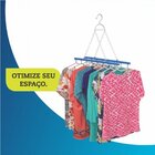 Varal Fácil Com 8 Cabides - Roxo