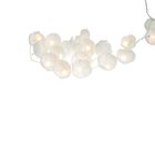 Varal Floral Luz De Fada Lotus Branco 220v