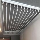 Varal Individual De Teto 130cm X 12 Varetas - Em Alumínio Bra