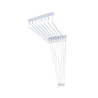 Varal Individual De Teto 140cm X 12 Varetas - Em Alumínio Bra