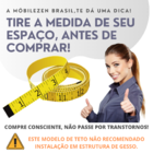 Varal Individual De Teto 80cm X 10 Varetas - Em Alumínio Bran