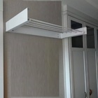Varal Magico 4 Varetas Aluminio 50cm - Dobravel Branco