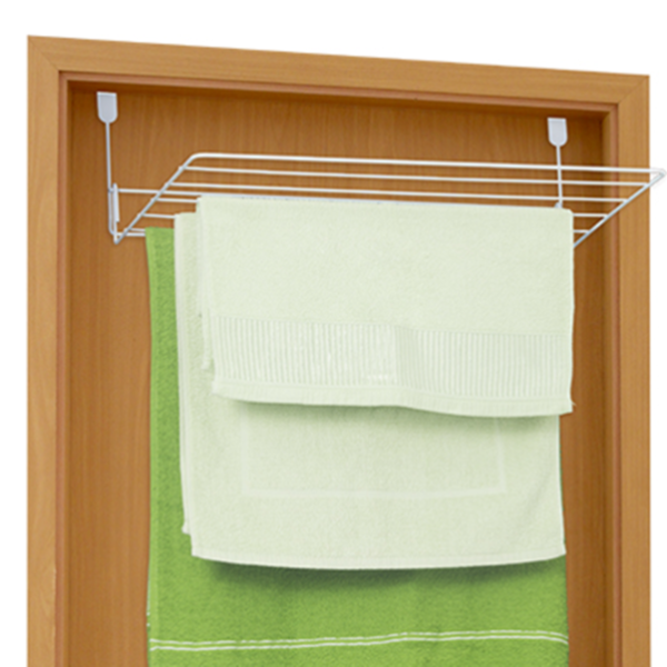 Varal Magico P/ Porta Dobrável Portátil 6 Varetas