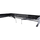 Varal Mágico Preto 4 Varetas Em Alumínio 60 Cm Retrátil