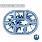 Varal Para Roupas Íntimas Com Pregadores Compacto E Versátil