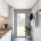 Varal Retrátil Alumínio 1M Maxeb