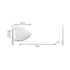 Varal Retrátil Branco 15M Ordene