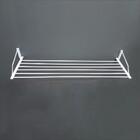 Varal Retratil De Parede 6 Varetas Aluminio 60 Cm Branco