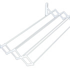 Varal Sanfonado Aço Branco 42x80x16 cm MOR