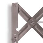 Varal Sanfonado Alumínio 80cm Mor