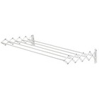 Varal Sanfonado Em Tubo Metalico 90 Cm Capacidade De Secagem