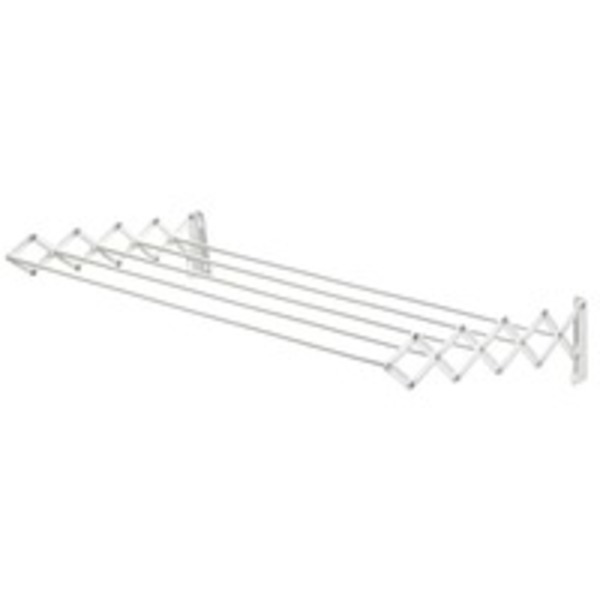 Varal Sanfonado Em Tubo Metalico 90 Cm Capacidade De Secagem