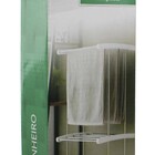 Varal Toalheiro Banheiro 2 Andares Compacto Regulável 15kg