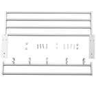 Varal Toalheiro Duplo Prateleira Porta Toalha Roupa Banheiro