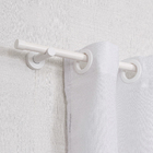 Varão de Cortina 1,50 metros 20mm Aço Organic Branco Mate Inspire