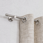 Varão de Cortina 2 metros 20mm Aço Glam Níquel Mate Inspire