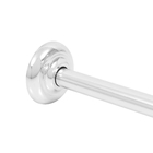 Varão para Cortina de Banheiro Universal Cromada Sensea