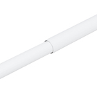 Varão para Cortina de Banheiro Extensível Aço Branco Maxeb