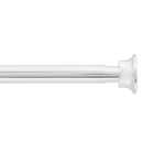 Varão para Cortina de Banheiro Extensível de 75cm a 135cm Cromada Sensea