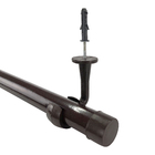 Varão Simples Para Teto De Cortina Com 2 Metros 28m Colorido