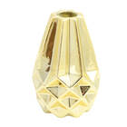 Vasinho Diamante Rosegold Ou Dourado 12cm Ouro