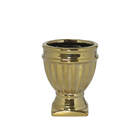 Vasinho Dourado Verona G 10 Cm