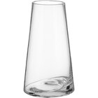 Vaso 18x10x10cm Vidro Transparente