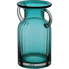 Vaso 20x15x15cm Vidro Azul