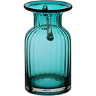 Vaso 20x15x15cm Vidro Azul